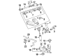 1996 Toyota Land Cruiser Control Arm Diagram - 48068-35051