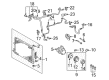 2004 Toyota Camry Evaporator Diagram - 88501-07020