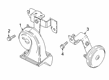 2018 Toyota Yaris iA Horn Diagram - 86520-WB004