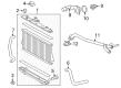 2018 Toyota Highlander Radiator Hose Diagram - 16571-0V170