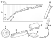 2023 Toyota GR Corolla Air Bag Control Module Diagram - 89170-12L60