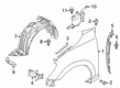 Toyota Fender Diagram - 53811-WB002