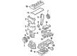 1995 Toyota Celica Intake Manifold Gasket Diagram - 17176-15010