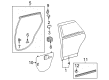 2014 Toyota Venza Door Seal Diagram - 67871-0T010