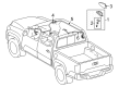 2023 Toyota Tundra Antenna Cable Diagram - 86101-0C580