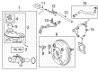 2017 Toyota Corolla Master Cylinder Repair Kit Diagram - 47201-02660