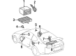 1993 Toyota Supra Car Speakers Diagram - 86160-14330