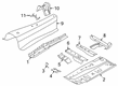 2023 Toyota GR Supra Floor Pan Diagram - 58111-WAA01