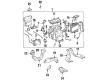 1995 Toyota Avalon Blend Door Actuator Diagram - 87106-07020