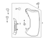 2023 Toyota Tundra Back Up Light Diagram - 81550-0C130