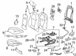 2021 Toyota Highlander Seat Heater Switch Diagram - 87501-0R030