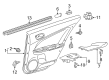 2021 Toyota Prius Armrest Diagram - 74250-47010-C0