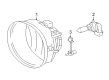 Toyota RAV4 Fog Light Diagram - 81211-42060