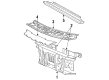 1997 Toyota Previa Dash Panels Diagram - 55101-2J160