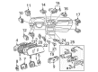 2001 Toyota Sienna Power Window Switch Diagram - 84835-08020