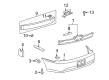 Toyota Solara Bumper Diagram - 52159-AA904