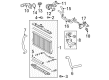 Toyota Radiator Diagram - 16041-31540