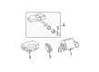 2006 Toyota Sequoia TPMS Sensor Diagram - 42607-04011