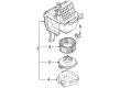 1994 Toyota 4Runner Blower Motor Resistor Diagram - 87138-35010