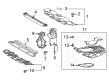 2021 Toyota Venza Radiator Support Diagram - 16595-25150