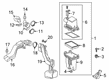 2010 Toyota Matrix Air Intake Coupling Diagram - 90904-06008