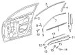 2022 Toyota C-HR Door Moldings Diagram - 75731-F4010