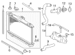 2012 Toyota Camry Radiator Diagram - 16400-0V110