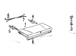 1987 Toyota Cressida Tailgate Lock Diagram - 69055-22151