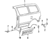 1992 Toyota Previa Fuel Door Release Cable Diagram - 77035-95D00