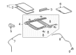 2013 Toyota Matrix Weather Strip Diagram - 63251-02060