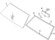 2007 Toyota Land Cruiser Windshield Diagram - 56111-60292-8N