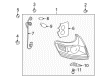 Toyota Venza Light Socket Diagram - 81555-0T020