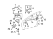 2010 Toyota Venza Door Latch Cable Diagram - 69710-0T010