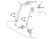 2020 Toyota C-HR Seat Belt Diagram - 73210-10870-C0