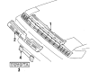 Toyota Celica Emblem Diagram - 75315-20070