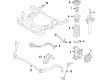 Toyota GR Supra Sway Bar Bracket Diagram - 48824-WAA01