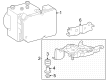 Toyota Sequoia ABS Pump And Motor Assembly Diagram - 44050-0C371