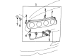 Toyota Supra Light Socket Diagram - 81555-14700