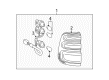 2003 Toyota Land Cruiser Tail Light Diagram - 81551-60690