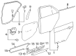 2016 Toyota Yaris Weather Strip Diagram - 68180-0D130