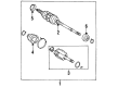 Toyota Celica Axle Shaft Diagram - 43420-20483