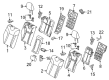 2018 Toyota Prius Prime Seat Cushion Diagram - 71651-47240