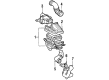 1987 Toyota Corolla Air Filter Box Diagram - 17701-16040