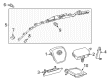 2014 Toyota Highlander Air Bag Sensor Diagram - 89831-0R100