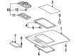 1994 Toyota Celica Dome Light Diagram - 81261-20220-B0