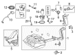 2018 Toyota Yaris Fuel Tank Diagram - 77001-52460