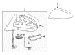 2015 Toyota Highlander Side Marker Light Diagram - 81730-0R010