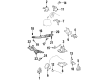 1998 Toyota Celica Engine Mount Diagram - 12351-64020