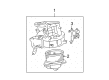 Toyota Tacoma Blower Motor Diagram - 87130-04050