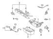 1995 Toyota Tacoma EGR Valve Gasket Diagram - 89466-20020-83